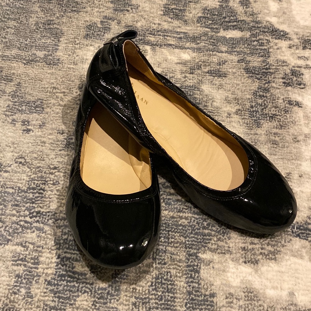 Black Patent Leather flats